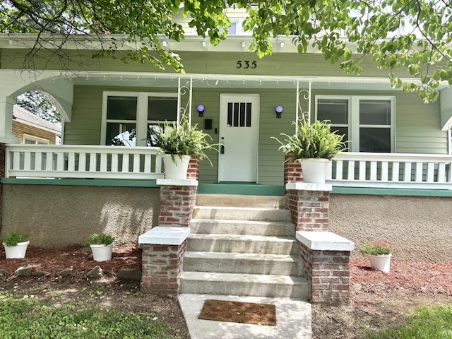 535 E Normal St, Springfield, MO 65807 - view of front of home featuring a porch