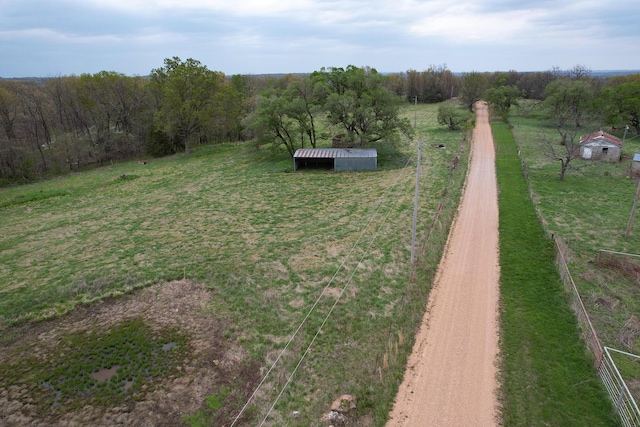 8100 Creek Rd, Hartville, MO 65667 - exterior space with a rural view