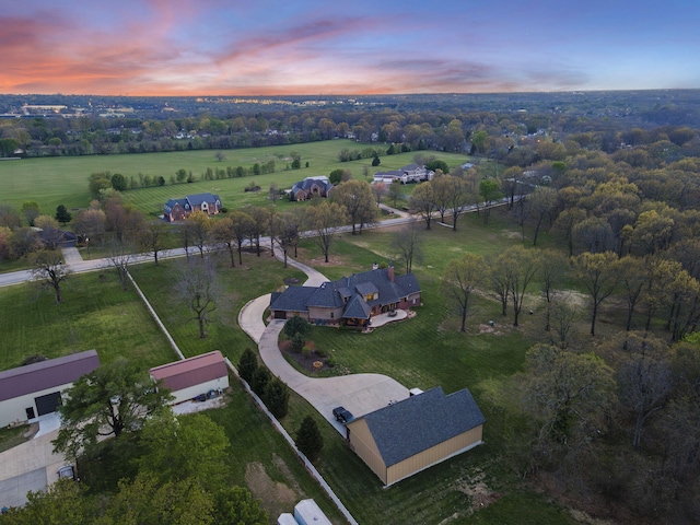 845 W Farm Road 96, Springfield, MO 65803 - drone / aerial view featuring a rural view