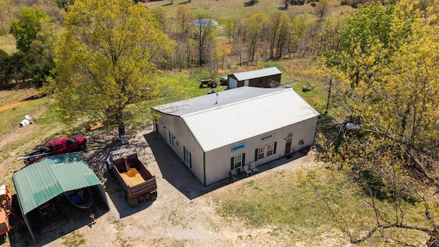 aerial view