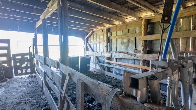 view of stable