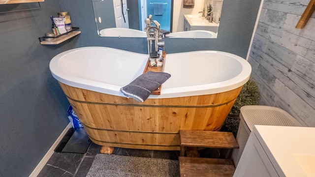 bathroom with baseboards