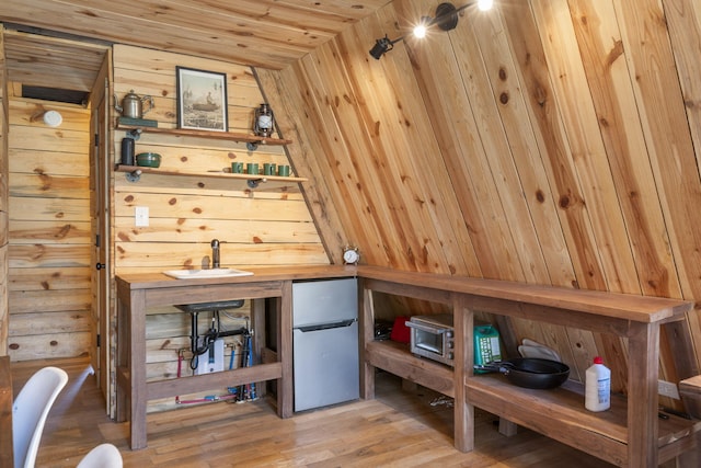 118 Bethel Rd, Long Lane, MO 65590 - view of sauna featuring wood finished floors