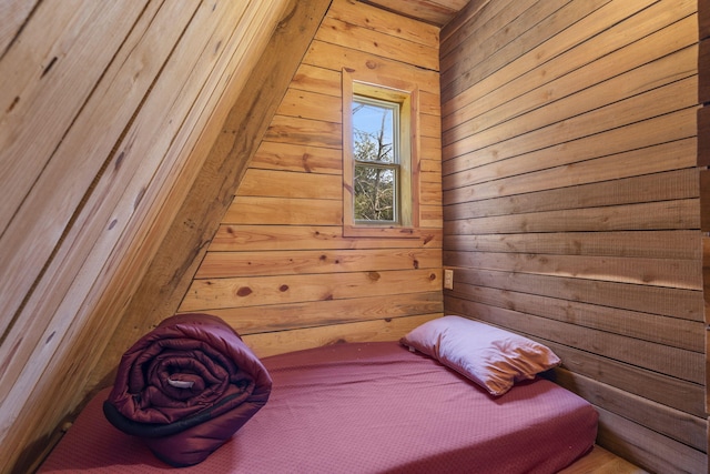 118 Bethel Rd, Long Lane, MO 65590 - bedroom with wooden walls