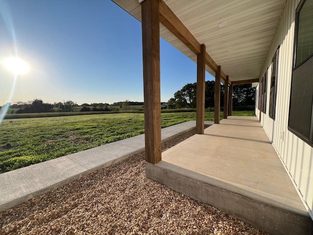 10560 State Highway U, Rogersville, MO 65742 - view of patio / terrace with a view of countryside