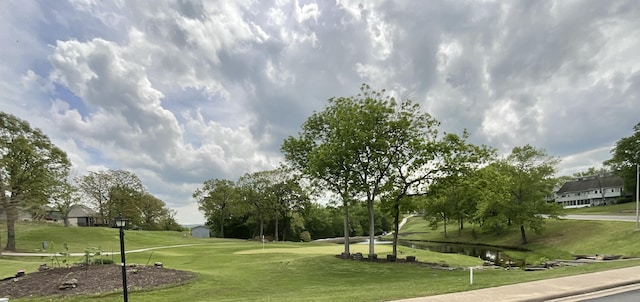 187 Clubhouse Dr Unit 23, Branson, MO 65616 - view of community featuring a water view and a yard