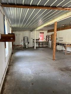 view of basement