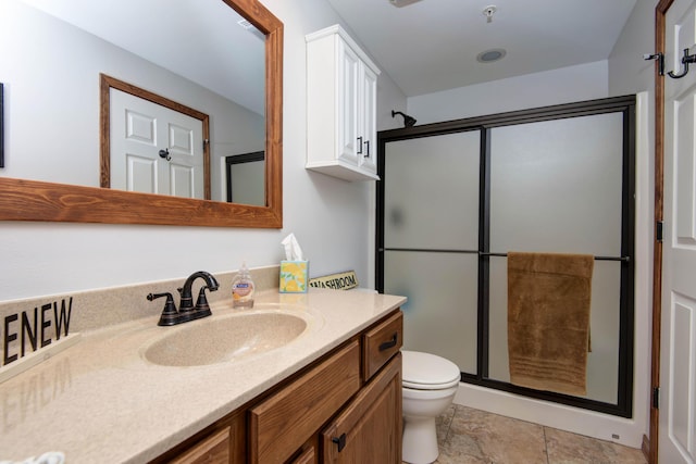 24 Village Trl Unit 5-8, Branson, MO 65616 - full bath with toilet, vanity, and a stall shower