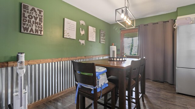 402 Lake, Mountain Grove, MO 65711 - dining room with wood finished floors