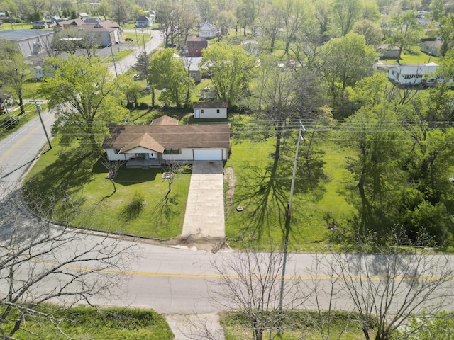 402 Lake, Mountain Grove, MO 65711 - drone / aerial view featuring a residential view