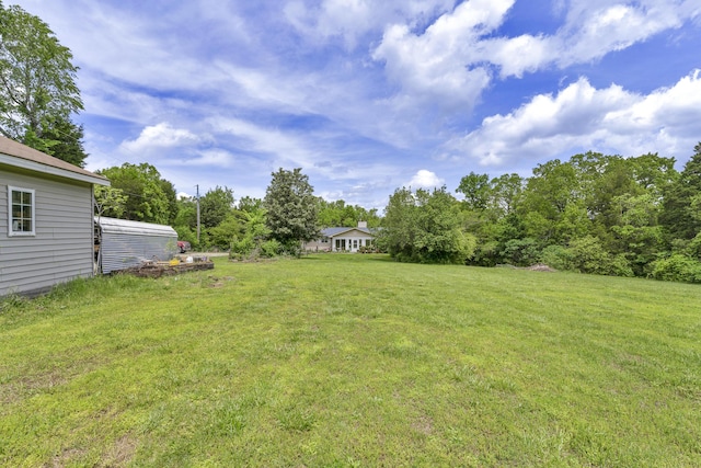 view of yard