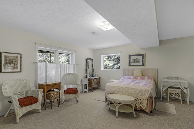 335 State Highway 265, Hollister, MO 65672 - carpeted bedroom with a textured ceiling