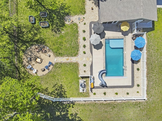 bird's eye view