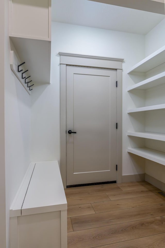 3800 W Broadmoor St, Springfield, MO 65807 - mudroom featuring light wood-type flooring