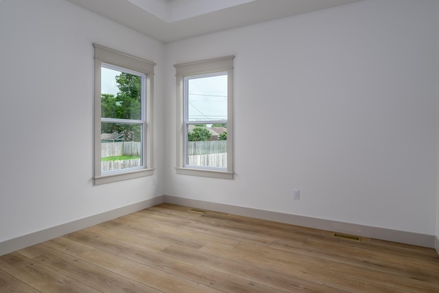 3800 W Broadmoor St, Springfield, MO 65807 - empty room with light wood-type flooring and baseboards