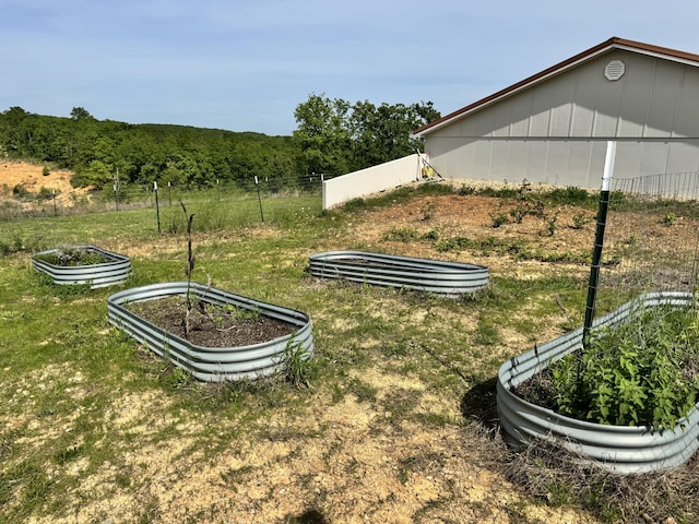 3600 Steven Dr, Cabool, MO 65689 - view of yard with a garden and a view of trees