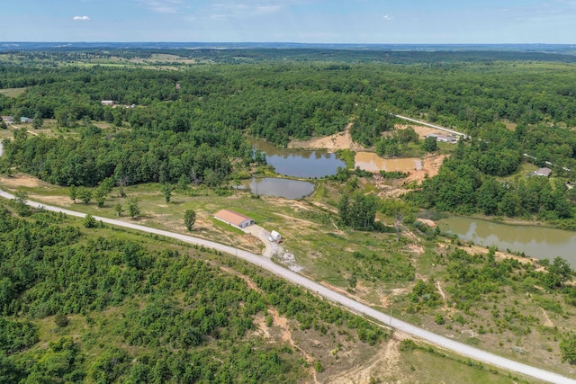 3600 Steven Dr, Cabool, MO 65689 - aerial view of property's location with a heavily wooded area and a large body of water