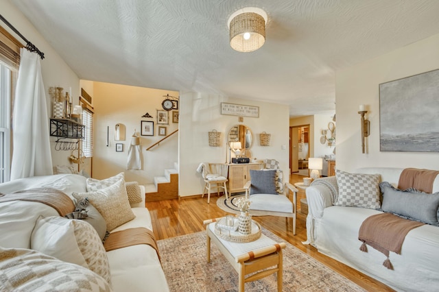 50 Tall Tree Dr, Strafford, MO 65757 - living area featuring light wood finished floors and stairs