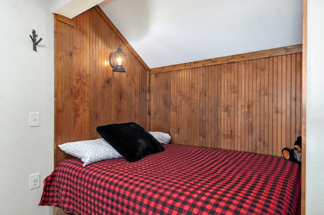 231 Cedar Stone, Ozark, MO 65721 - bedroom featuring wood walls