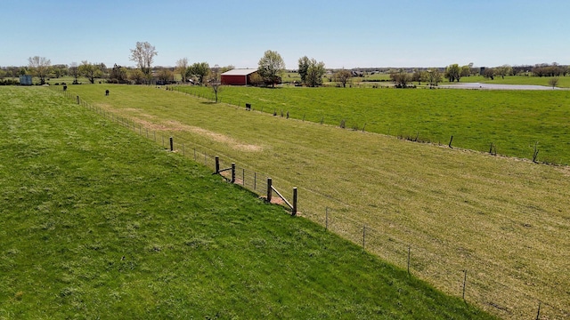 231 Cedar Stone, Ozark, MO 65721 - exterior space with a lawn, fence, and a rural view