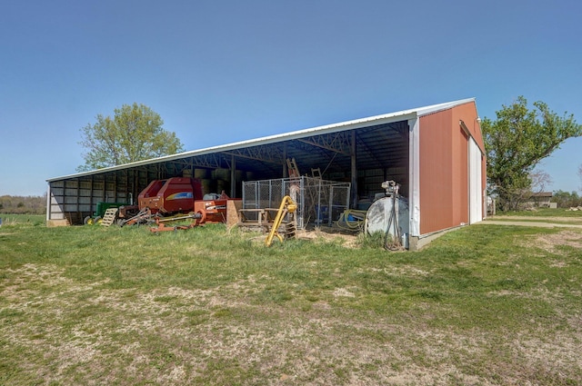 231 Cedar Stone, Ozark, MO 65721 - view of pole building with a lawn