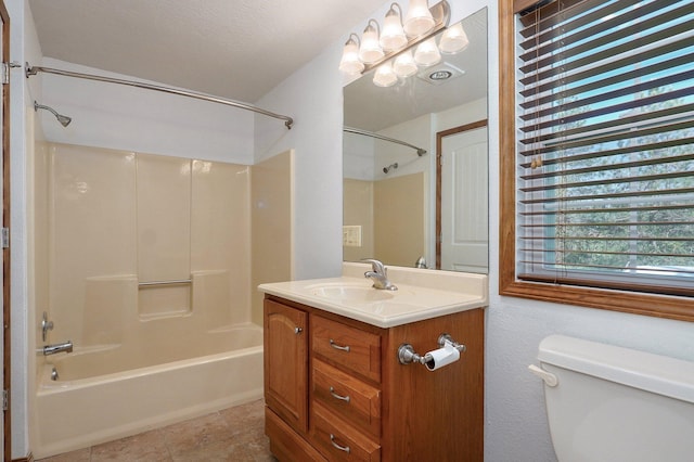231 Cedar Stone, Ozark, MO 65721 - bathroom featuring bathtub / shower combination, vanity, and toilet