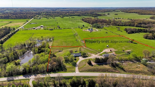 8240 State Highway A, Marshfield, MO 65706 - aerial view featuring a rural view