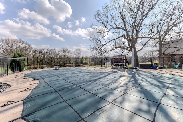19800 Providence Dr, Lebanon, MO 65536 - view of pool featuring fence and a fenced in pool