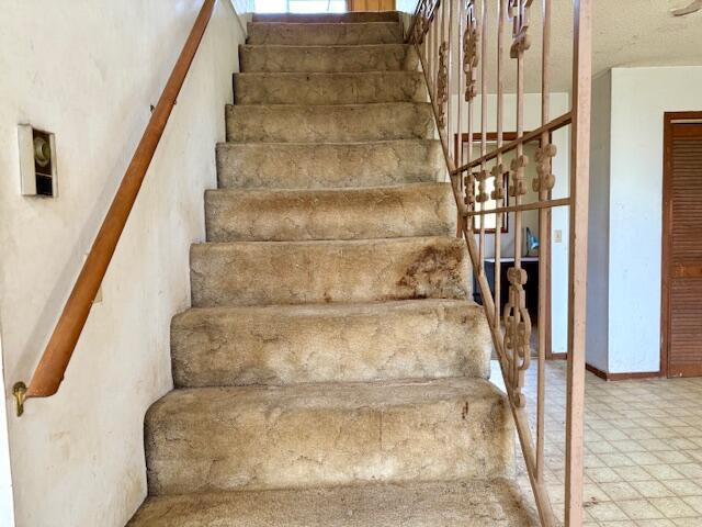 view of stairs