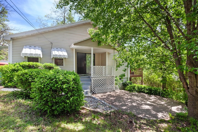 295 Glendale St, Rockaway Beach, MO 65740 - back of property with covered porch