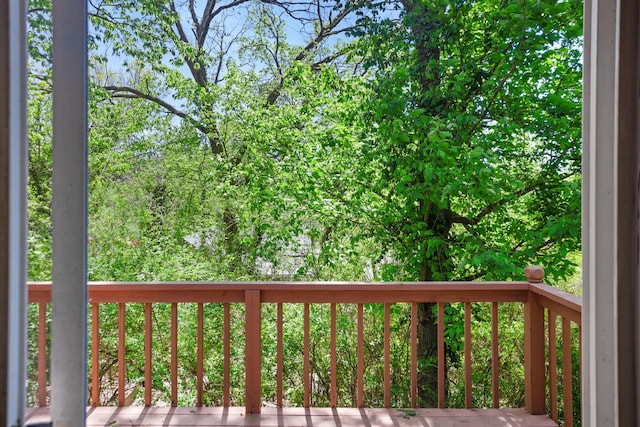 295 Glendale St, Rockaway Beach, MO 65740 - view of wooden terrace