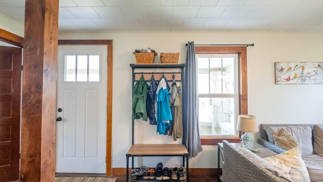 view of mudroom