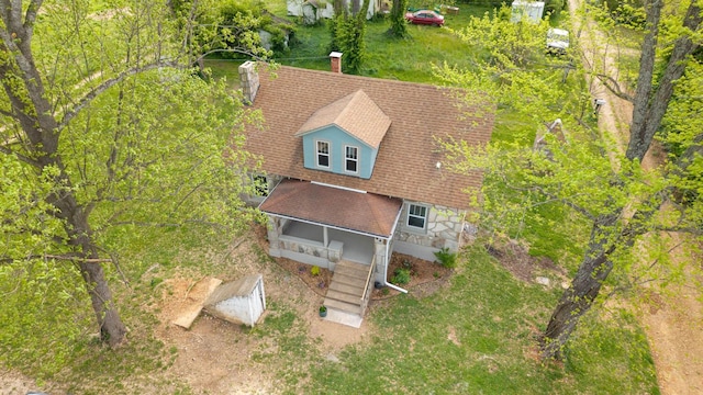 aerial view