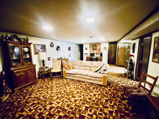 view of living room