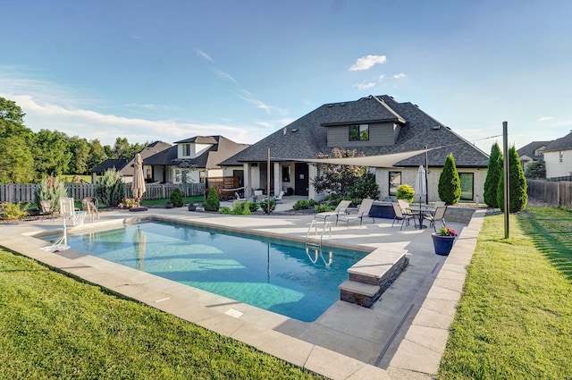 4748 Forest Trails Dr, Springfield, MO 65809 - view of swimming pool with a patio