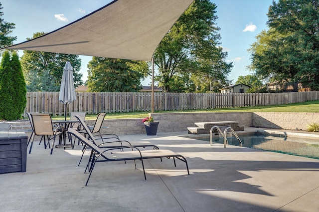 4748 Forest Trails Dr, Springfield, MO 65809 - fenced backyard featuring a patio and outdoor dining space