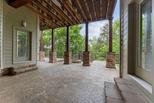 46 Wild Rose Ln, Lampe, MO 65681 - view of patio