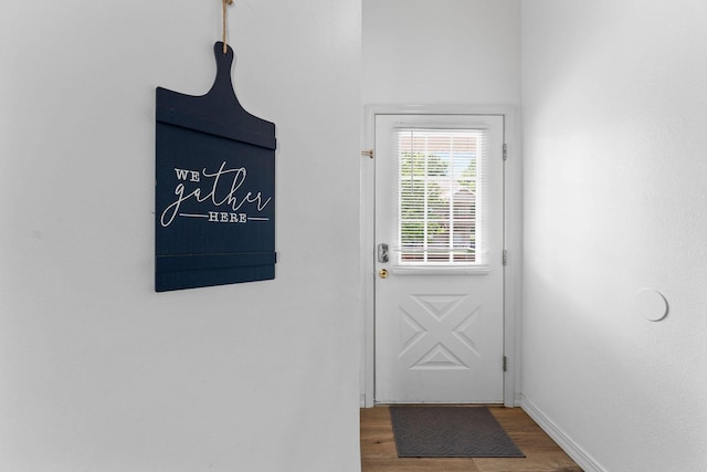 520 Abby Ln Unit 8, Branson, MO 65616 - doorway featuring wood finished floors and baseboards