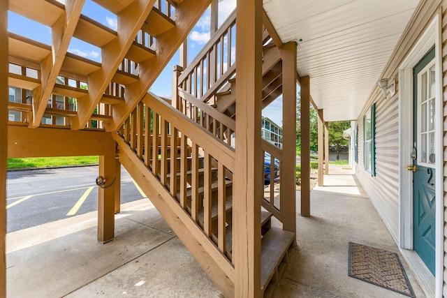 520 Abby Ln Unit 8, Branson, MO 65616 - view of patio featuring stairway