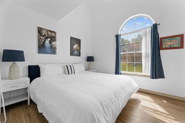 520 Abby Ln Unit 8, Branson, MO 65616 - bedroom featuring multiple windows, wood finished floors, and baseboards