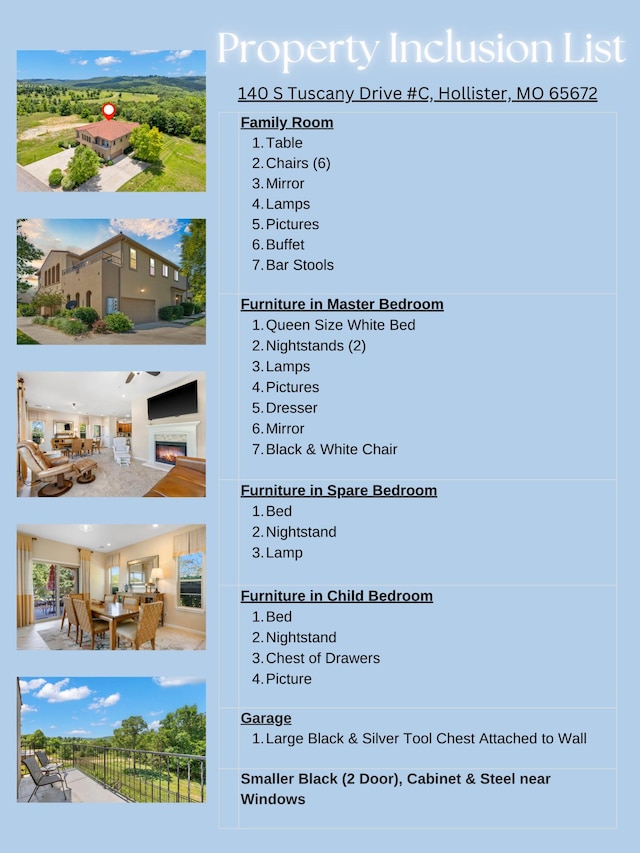 140 S Tuscany Dr Unit C, Hollister, MO 65672 - miscellaneous document