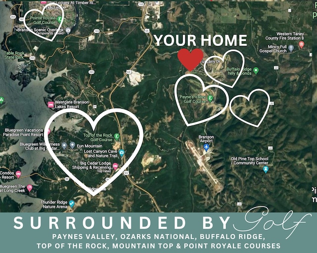 140 S Tuscany Dr Unit C, Hollister, MO 65672 - map