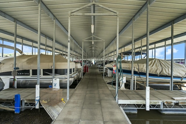 view of horse barn