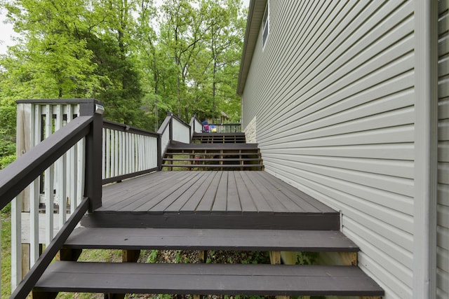 301 Oakview Dr, Ridgedale, MO 65739 - view of wooden terrace