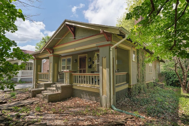 937 S Fremont Ave, Springfield, MO 65804 - view of front facade featuring a porch