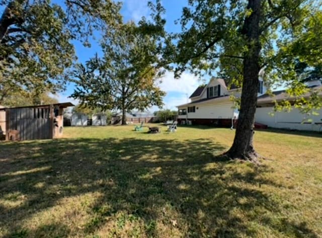 view of yard