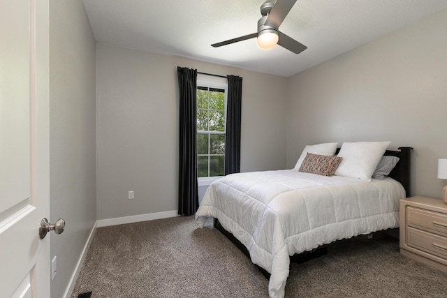 2460 S Durango Dr, Bolivar, MO 65613 - bedroom with carpet, ceiling fan, and baseboards
