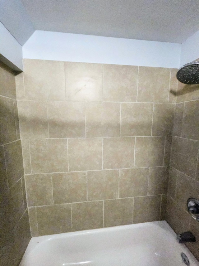 full bathroom with shower / washtub combination