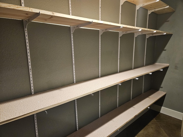 view of storage room