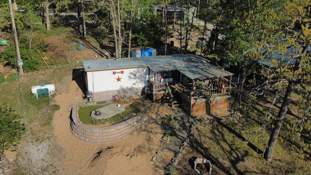 25965 Willow Rd, Hermitage, MO 65668 - aerial view of property and surrounding area